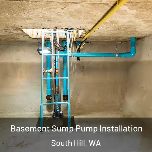  Basement Sump Pump Installation South Hill, WA