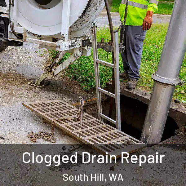  Clogged Drain Repair South Hill, WA