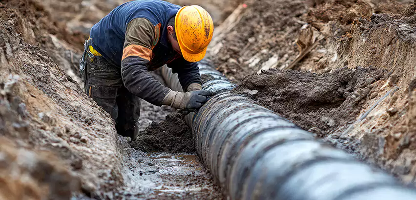 Sewer Replacement in South Hill