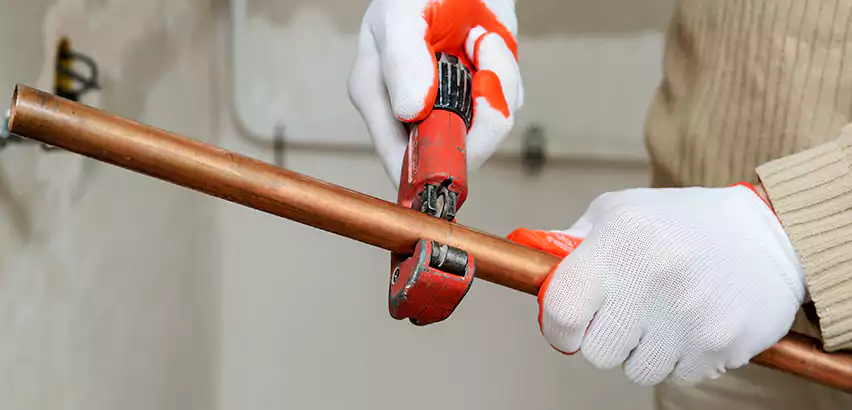 Temporary Copper Pipe Repair South Hill, WA