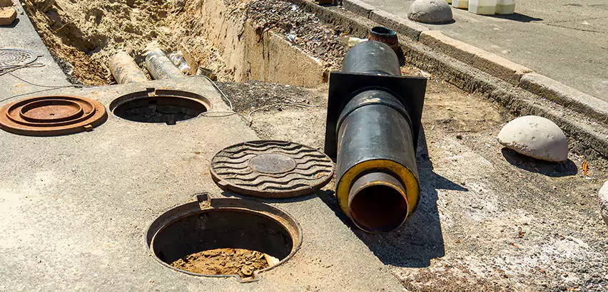 Lateral Sewer Line Replacement in South Hill