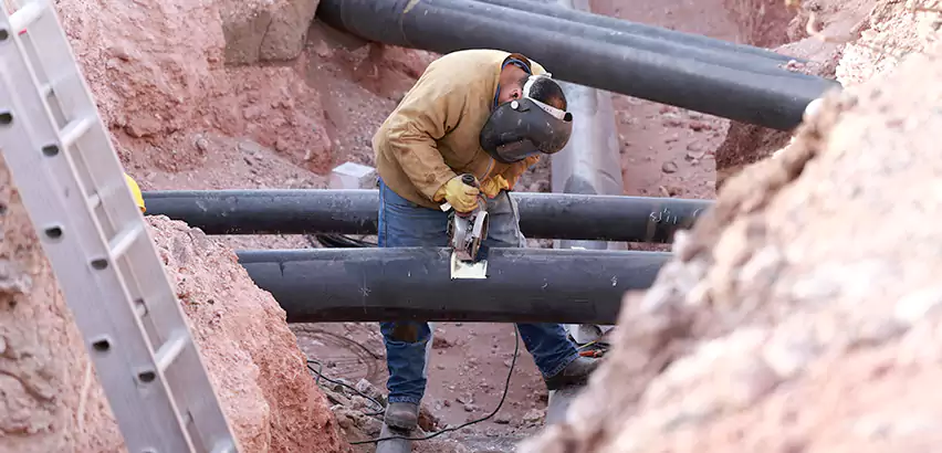Cast Iron Sewer Pipe Replacement in South Hill