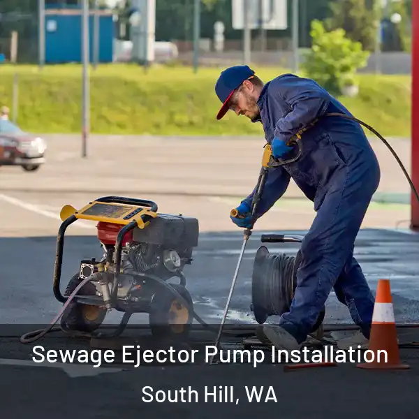  Sewage Ejector Pump Installation South Hill, WA
