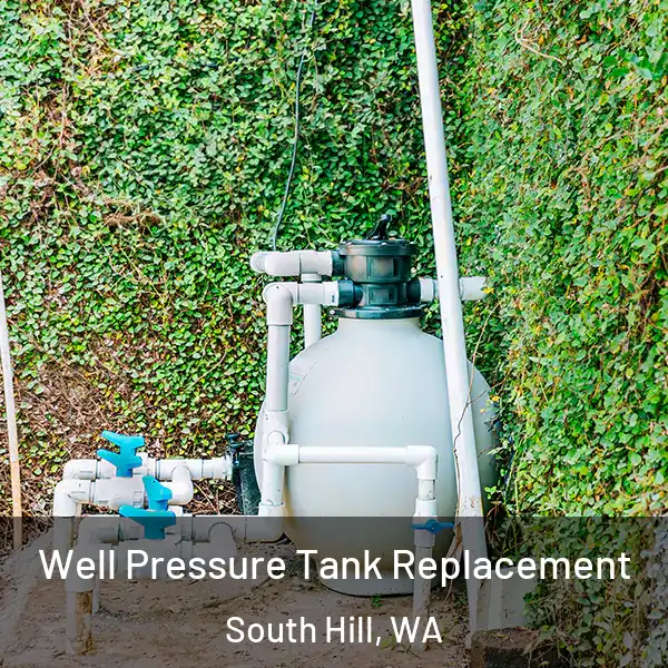  Well Pressure Tank Replacement South Hill, WA